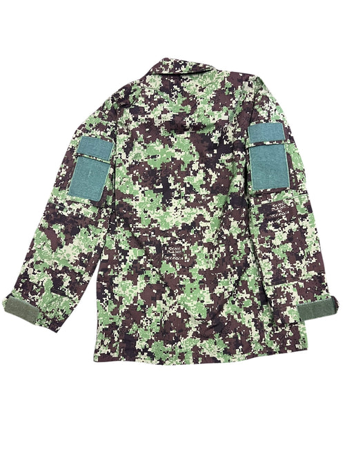 Afghan National Army Digital Camouflage Shirt: size medium – Dated 2009