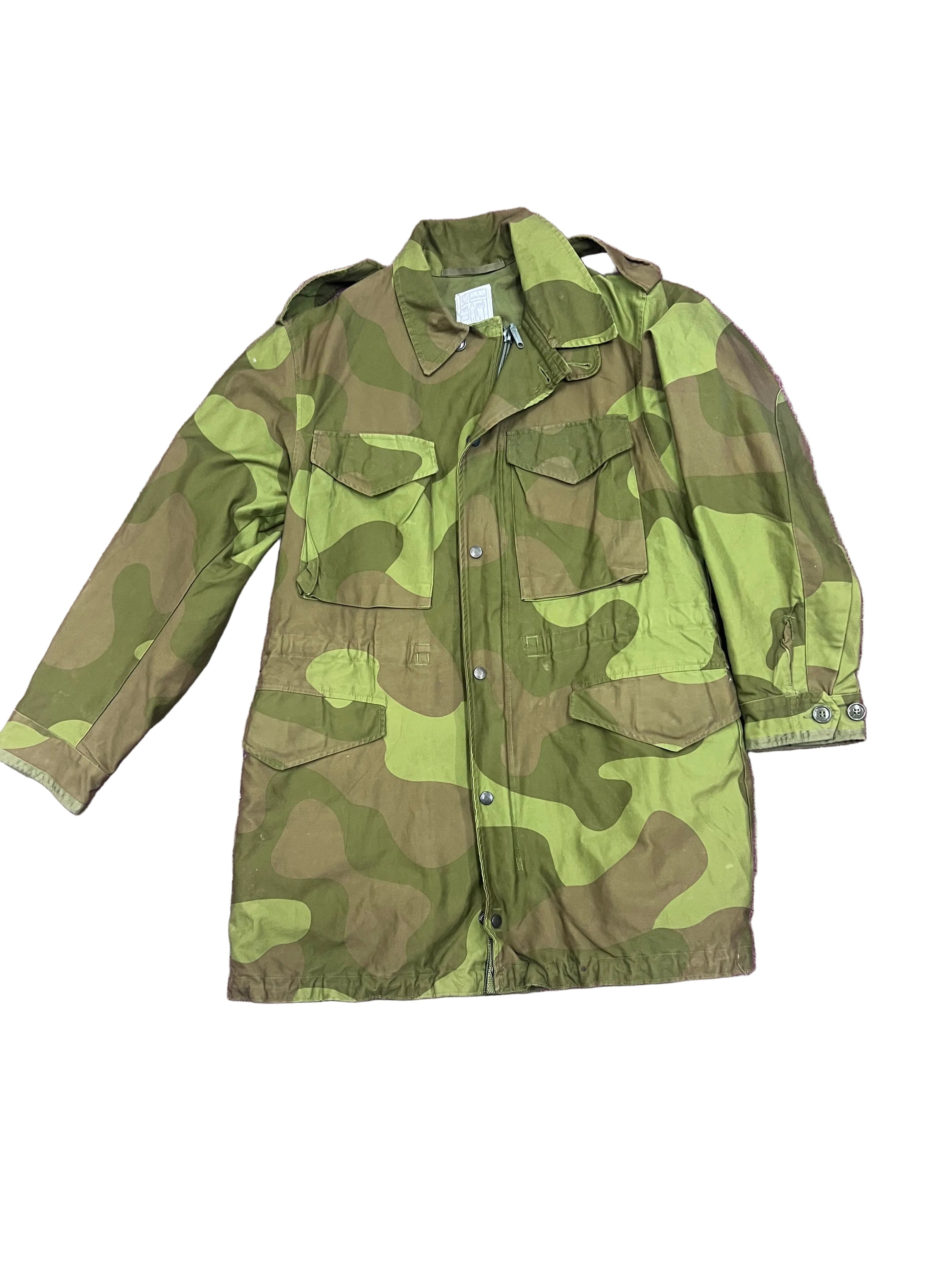 Norwegian Army M-75 Camouflage Parka size 5 (large/long)