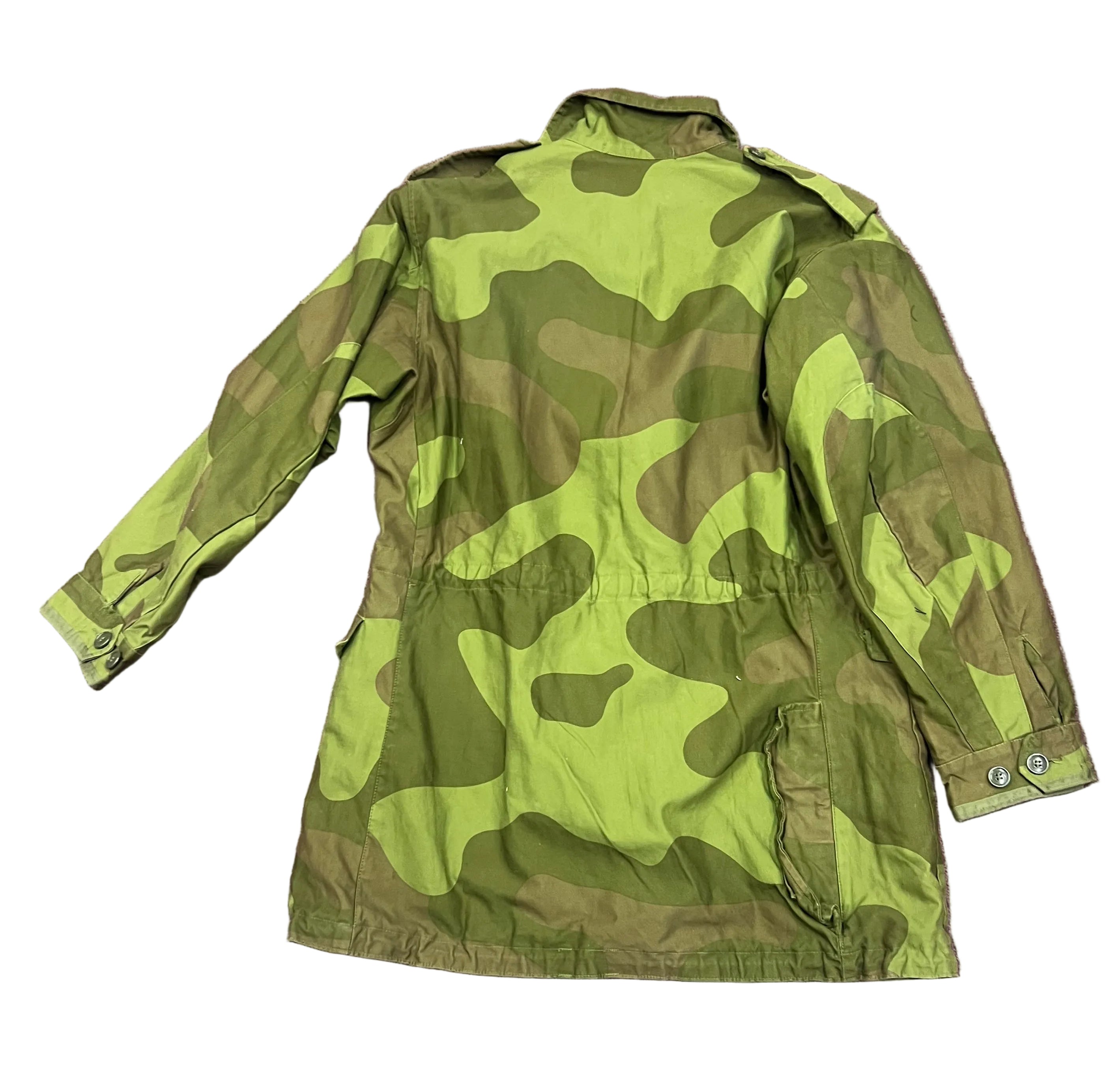 Norwegian Army M-75 Camouflage Parka size 5 (large/long)