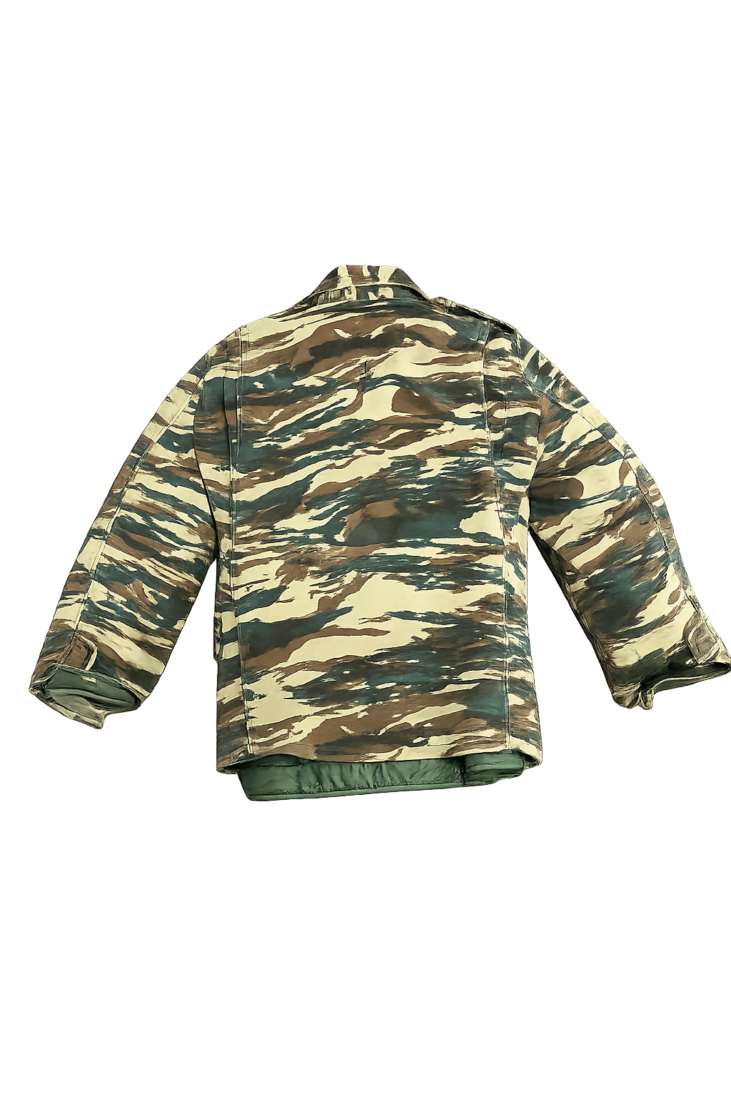 Greek Army M-65 Lizard Camouflage Field Jacket