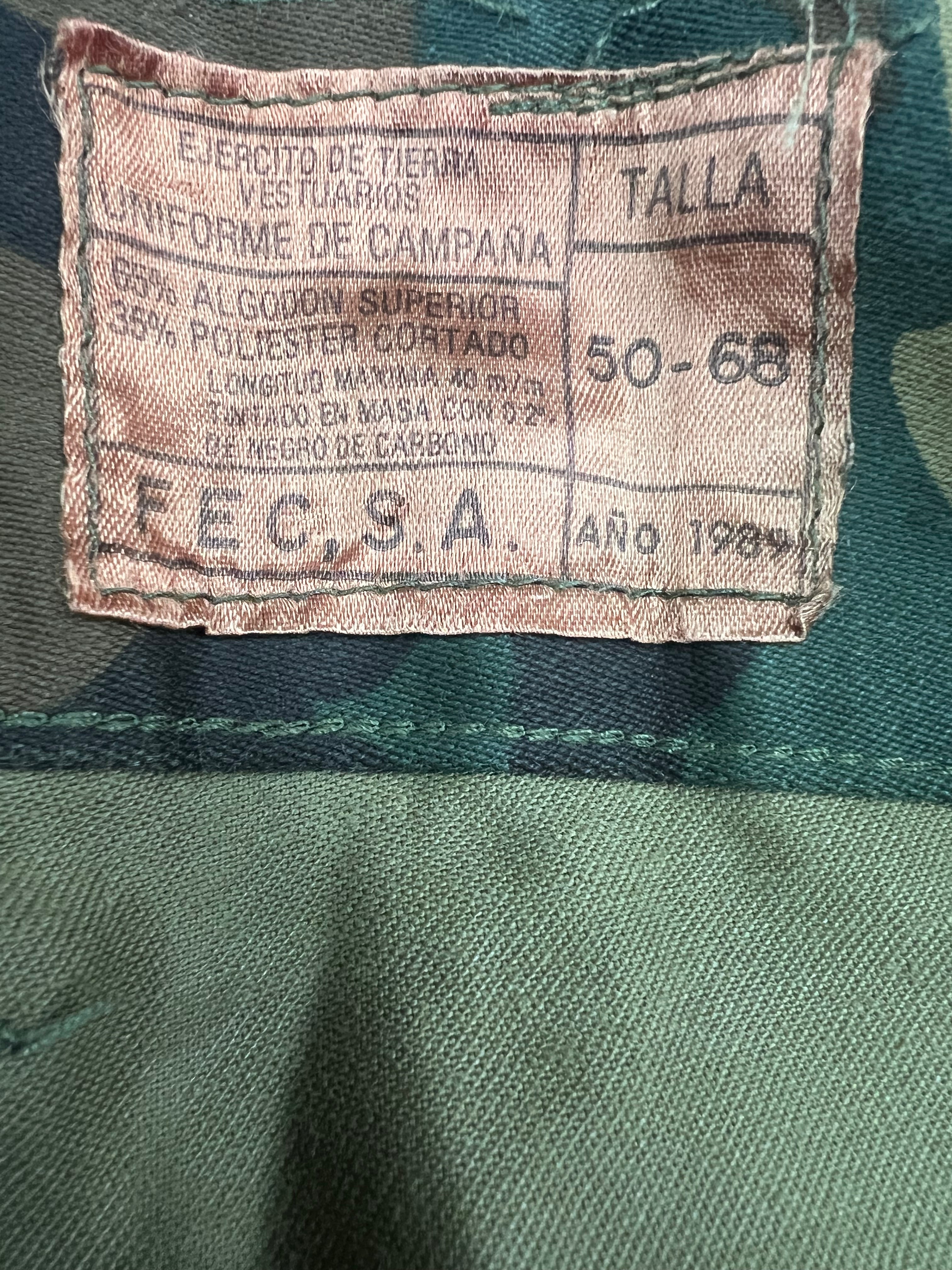 Spanish Army M-1982 ERDL combat trousers