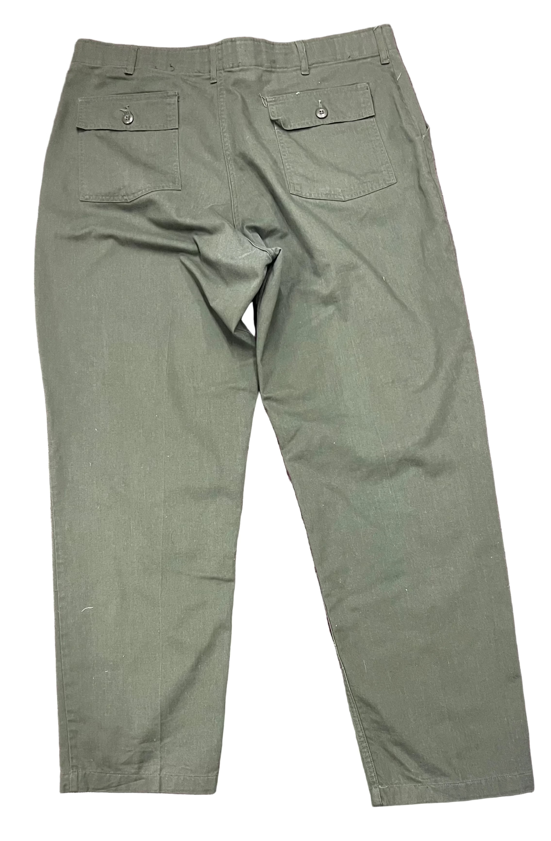 U.S. Army OG-507 DuraPress Fatigue Trousers: Size 44x31